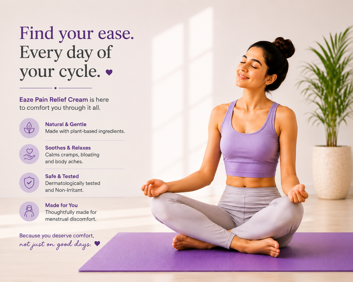 Eaze Pain Relief Cream For Menstrual Discomfort