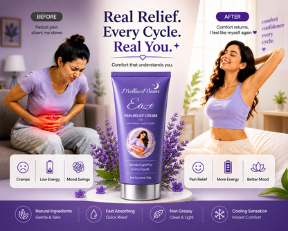 Eaze Pain Relief Cream For Menstrual Discomfort